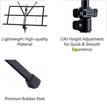 Load image into Gallery viewer, AWEDA XM Lite Never Lost Music Stand