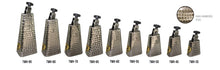 將圖片載入圖庫檢視器 TYCOON Hand-Held Percussion - Cowbells (Black Powder / Hand-Hammered)