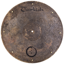 Load image into Gallery viewer, Turkish Cymbals Soundscape Series by Jarrod Cagwin Snake Hi Hat / Ride Cymbal