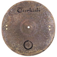 Load image into Gallery viewer, Turkish Cymbals Soundscape Series by Jarrod Cagwin Snake Hi Hat / Ride Cymbal