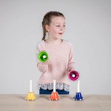 將圖片載入圖庫檢視器 Percussion Plus PP275 combi hand bells - set of 8