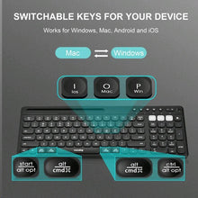 將圖片載入圖庫檢視器 ViCTSING Wireless Keyboard 無線鍵盤