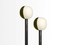 將圖片載入圖庫檢視器 Freer Percussion BDF1 Carbon Fiber Shaft Dual Sided Head Bass Drum Mallets (sold in pairs)