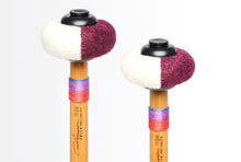 Load image into Gallery viewer, Freer Percussion TFDS – SOFT/HARD Tonkin Bamboo Felt Double-Sided Timpani Mallets