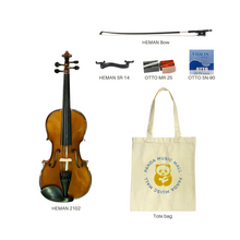 Load image into Gallery viewer, Shimen solid wood elementary violin VN-2102