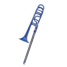 Load image into Gallery viewer, ZO Plastic Trombone - B flat and F key (multiple color options)
