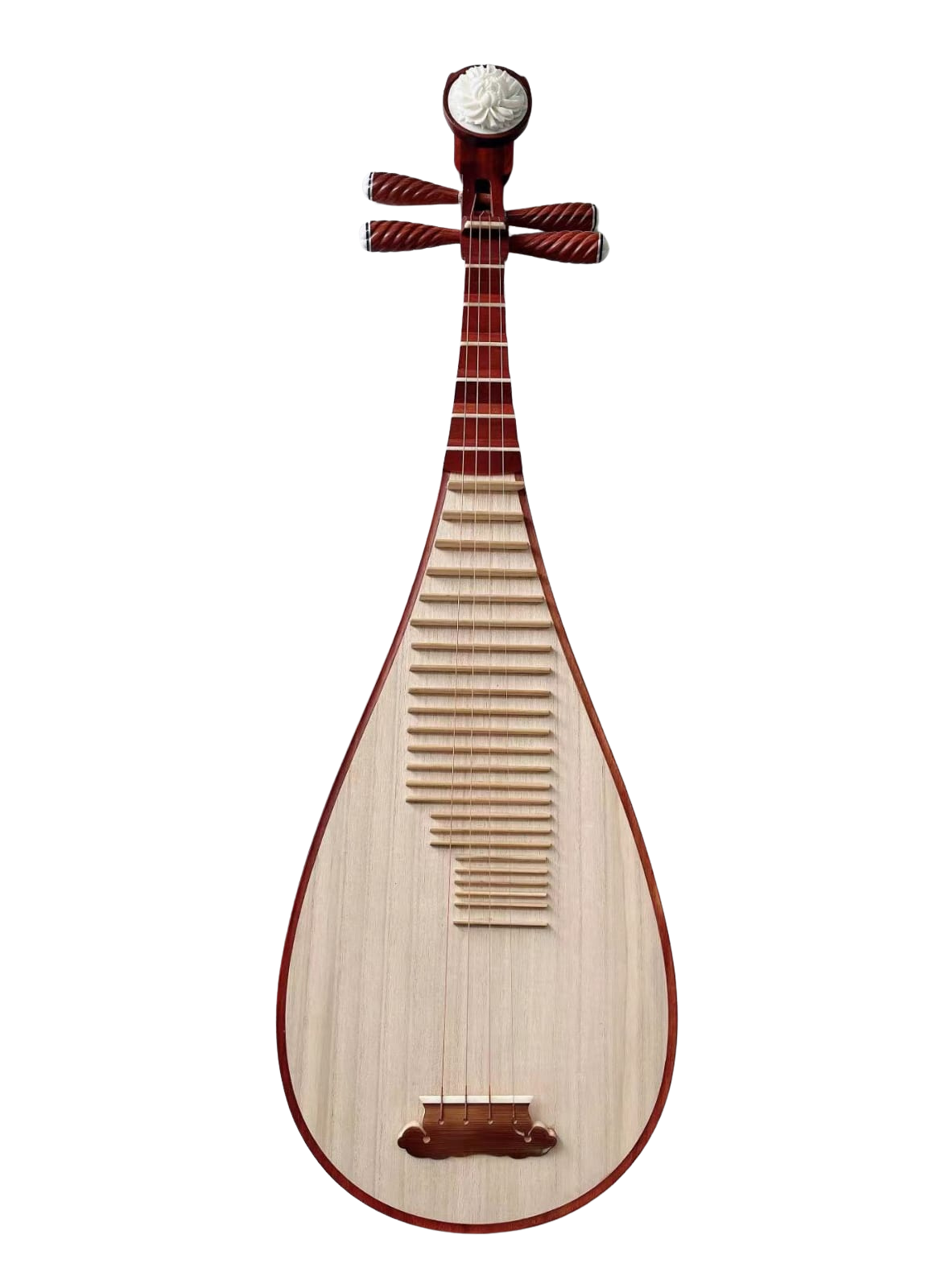 梁浩制紅花梨琵琶