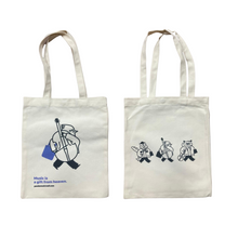 Load image into Gallery viewer, Panda Music Mall Tote Bag
