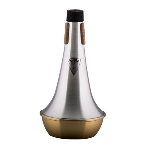 Jo-Ral TRB-4B Brass Bottom Bass Trombone Straight Mute 低音長號黃銅底直式弱音器