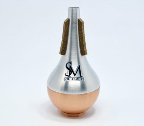 Soulo Copper Bottom Straight Mute for Trumpet SM6525 純銅底小號直式弱音器