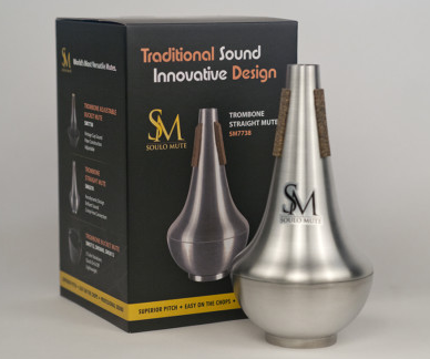 Soulo Aluminium Tenor Trombone Straight mute SM6378 鋁合金次中音長號直式弱音器