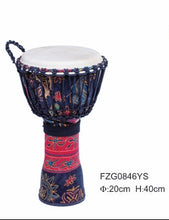 Load image into Gallery viewer, Cloth Tunable Djembe (Sheep Skin) ABS 布藝綁繩非洲鼓
