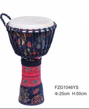 Load image into Gallery viewer, Cloth Tunable Djembe (Sheep Skin) ABS 布藝綁繩非洲鼓
