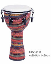 Load image into Gallery viewer, Cloth Tunable Djembe (Sheep Skin) ABS 可調音布藝非洲鼓
