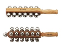 將圖片載入圖庫檢視器 TYCOON Hand-Held Percussion - Sleigh Bells
