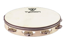 將圖片載入圖庫檢視器 TYCOON Hand-Held Percussion - Headed Wooden Tambourines
