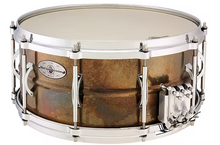 Load image into Gallery viewer, BLACK SWAMP SoundArt™ Snare Drums - Medallion Brass
