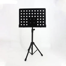 Load image into Gallery viewer, HBK metal foldable sheet music stand for stage
