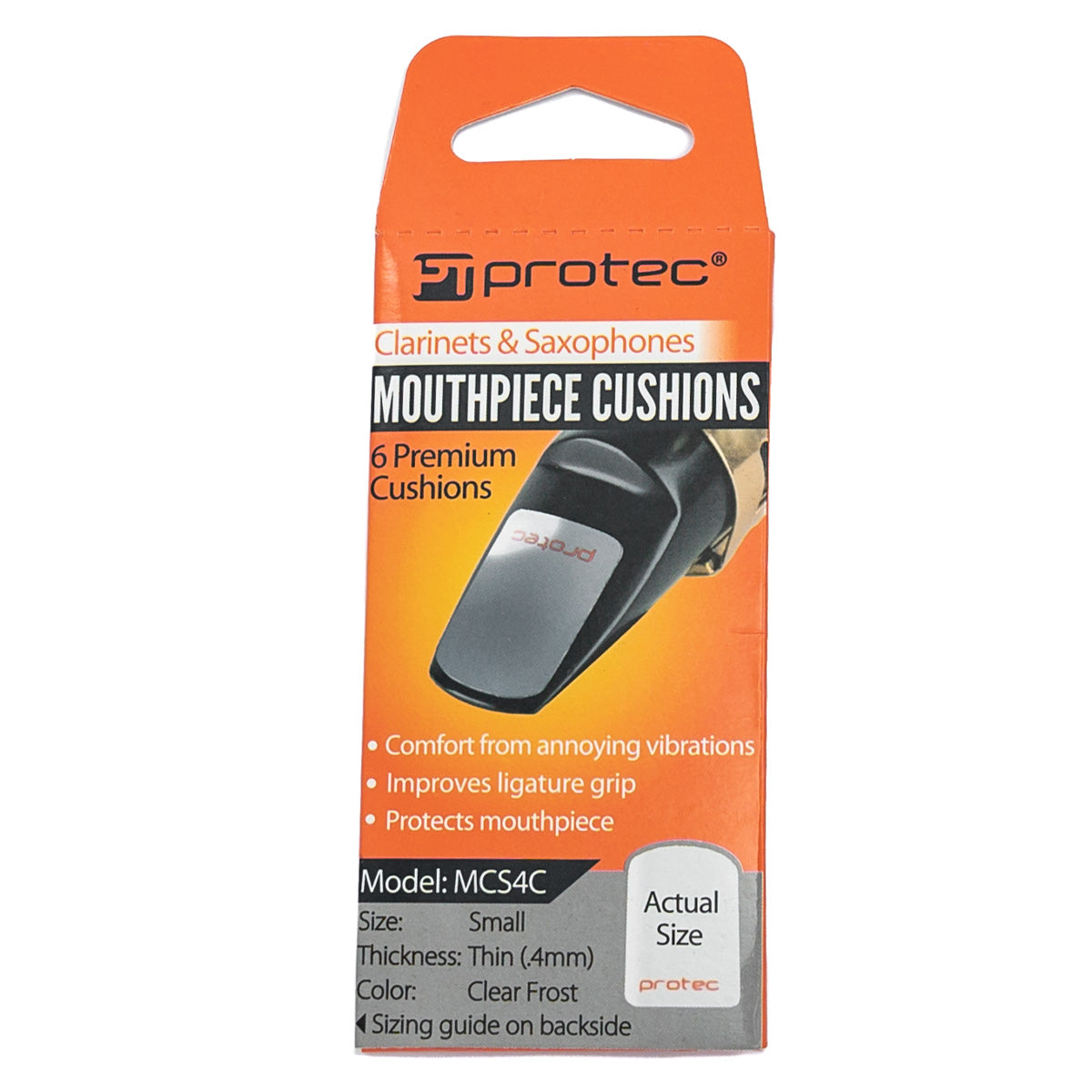 PROTEC Clarinet&Saxophone mouthpiece cushions S 吹咀軟墊貼片
