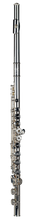 將圖片載入圖庫檢視器 THORE Student-Intermediate Series Flute (silver plated, open hole)
