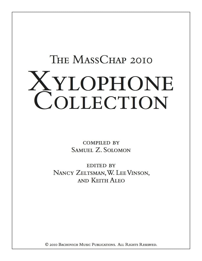 The MassChap 2010 Xylophone Collection