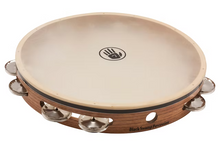 Load image into Gallery viewer, BLACK SWAMP SoundArt™ Tambourines - German Silver Tambourines
