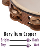 BLACK SWAMP SoundArt™ Tambourines - Beryllium Copper Tambourines