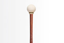 將圖片載入圖庫檢視器 Freer Percussion BD3R – Large Head Chamois Bass Drum Mallet Rosewood Shaft
