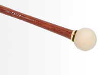 將圖片載入圖庫檢視器 Freer Percussion BD3R – Large Head Chamois Bass Drum Mallet Rosewood Shaft
