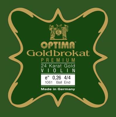 Optima Goldbrokat Violin 24K Gold E（單弦）