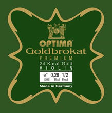 將圖片載入圖庫檢視器 Optima Goldbrokat Violin 24K Gold E（單弦）
