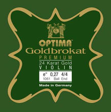 將圖片載入圖庫檢視器 Optima Goldbrokat Violin 24K Gold E（單弦）

