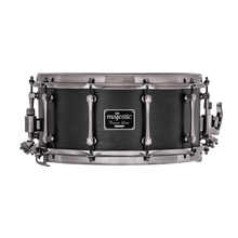 將圖片載入圖庫檢視器 Majestic 14" X 6.5" MAPLE CONCERT BLACK SNARE DRUM
