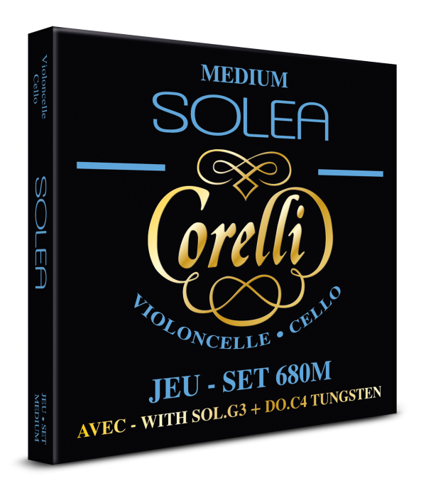 CORELLI Solea cello medium set（套弦）