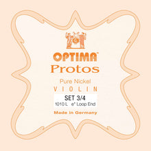 將圖片載入圖庫檢視器 Optima Protos Violin Set (Pure Nickel)（套裝）
