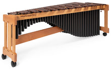 將圖片載入圖庫檢視器 Marimba One Soloist™ All Wood Frame and Rails Marimba - #9901 Soloist 5.0 Marimba; Mahogany Frame Wood, Classic Resonators Black, Traditional Rosewood Keyboard
